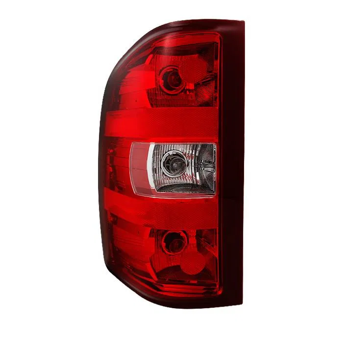 9033087 – SPYDER Tail Light Assembly, Halogen Red Lens Black Housing Single